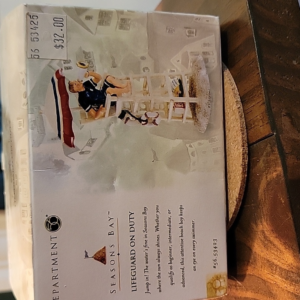 NIB Department 56 "Lifeguard on Duty" Seasons Bay Series